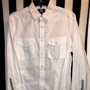 Rock & Republic White Dress Shirt